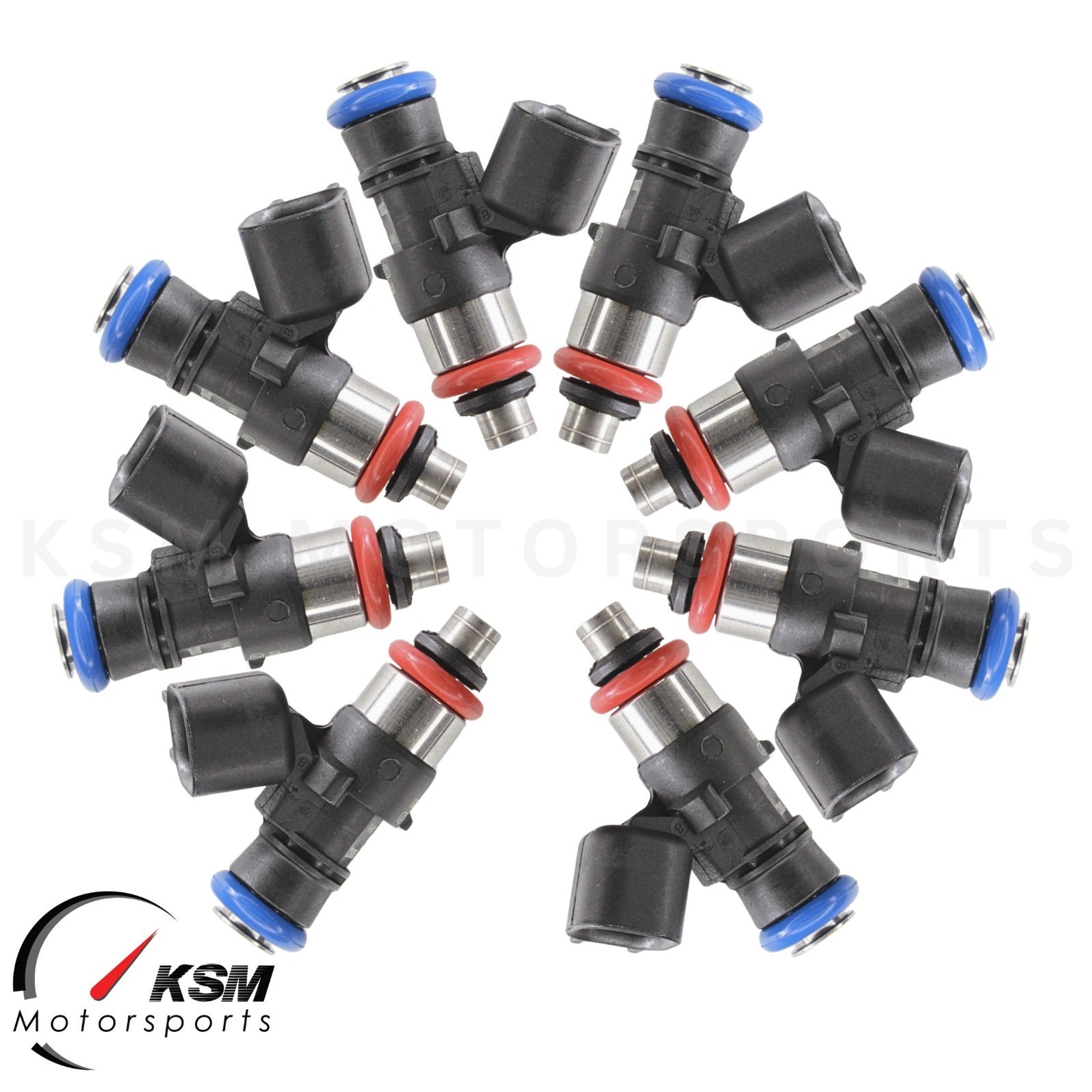 8 HIGH IMPEDANCE FIT BOSCH 95LB 1000CC INJECTORS GEN3 LSA LS7 LS3 GM F ...