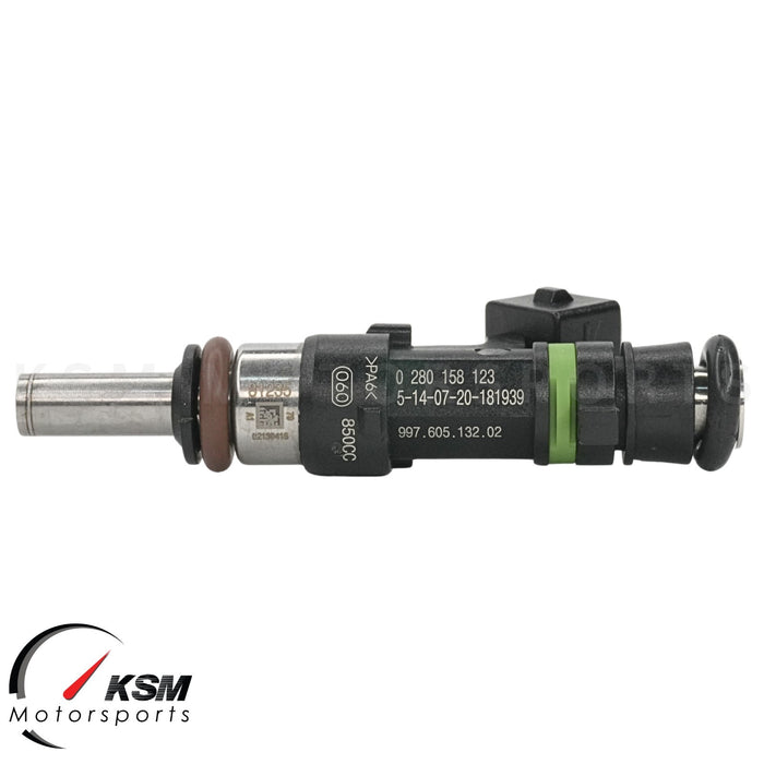6 x Fuel Injectors fit Bosch 0280158123 850cc 81 lb Long Nozzle EV14ST E85