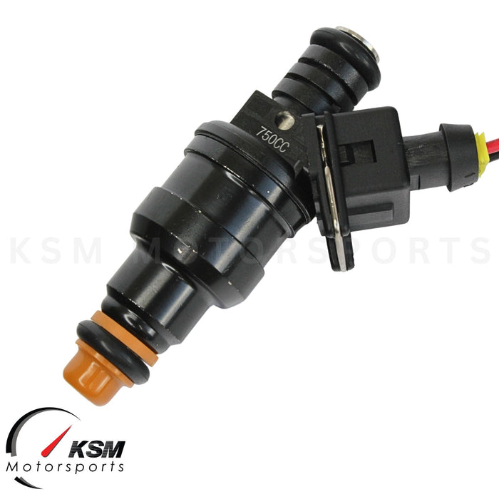 8 x 750cc 70LB EV1 Fuel Injectors for GM LT1 LS1 LS6 Ford Mustang SOHC DOHC BMW