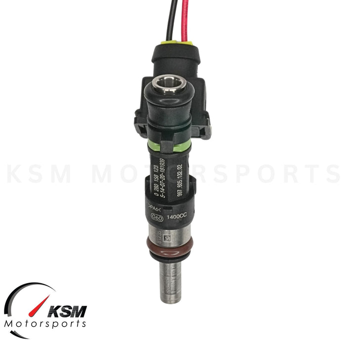 8 x Fuel Injectors fit Bosch 0280158123 1400cc 133 lb Long Nozzle EV14ST E85