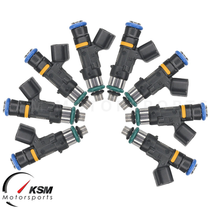 8 EV14 152lb 1600cc fuel injectors for LS2 6.0 Pontiac GTO C6 Corvette CTS-V 5.3