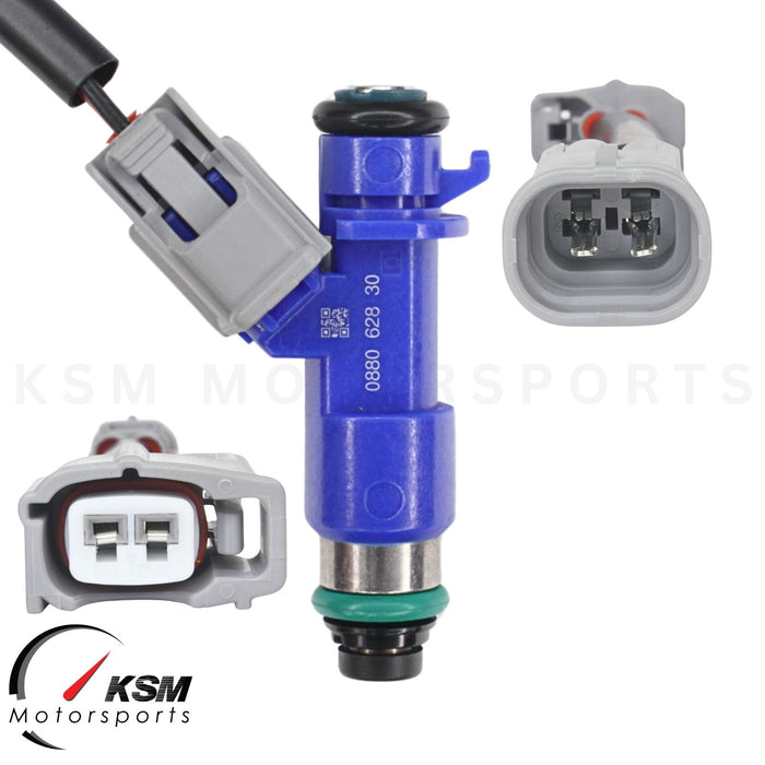 4 x 850cc fuel Injectors with Plug & Play adapters for Honda Acura RDX