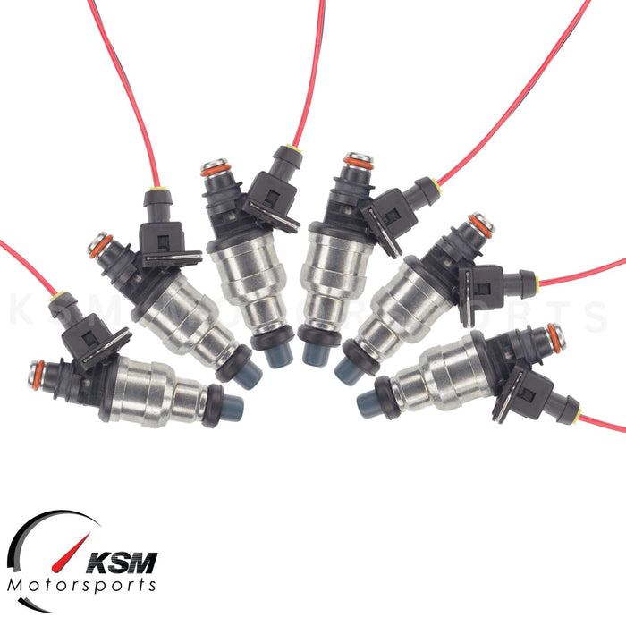 6 x 1400cc 133LB Fuel Injectors for Honda Acura NSX VTEC DOHC