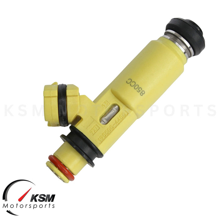 4x 850cc für MAZDA OEM 04-08 RX8 RX7 13B Miata, passende Denso-Gelb-Einspritzdüsen