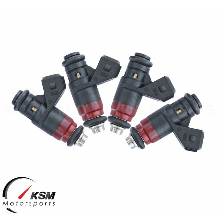 4 x 42lb 440cc fit Deka Compact Short Fuel Injectors FI114700 EV1 High Impedance
