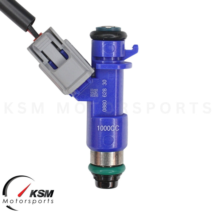 4 x 1000cc fuel Injectors with Plug & Play adapters for Honda Acura RDX