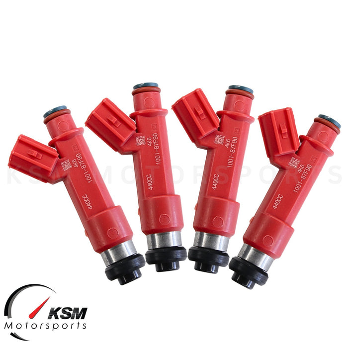 4 x 440cc fit Denso FUEL INJECTORS For MAZDA RX8 13B ROTARY 1.3L TURBO