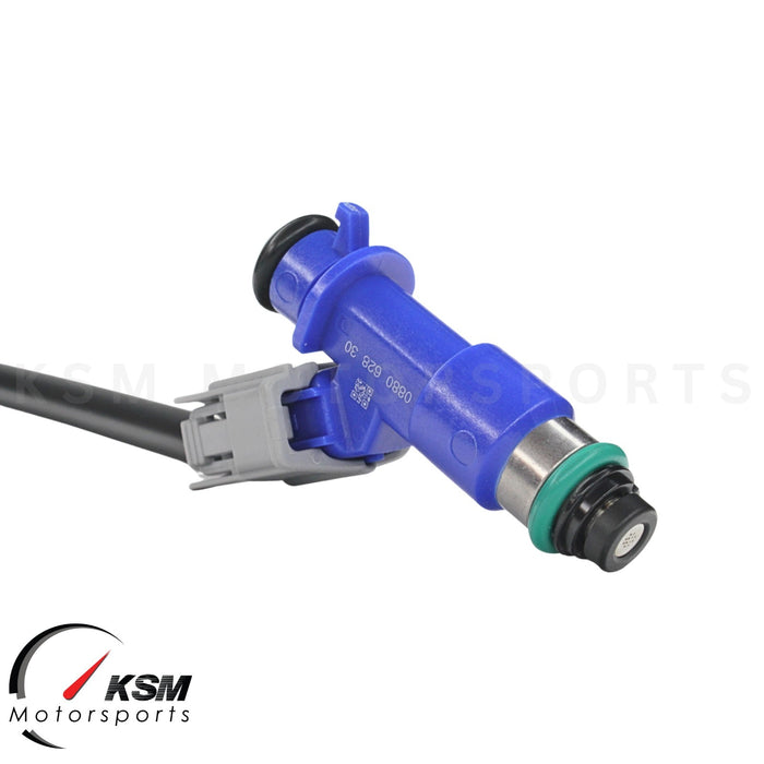 4 x 410cc fuel Injectors with Plug & Play adapters for Honda Acura RDX