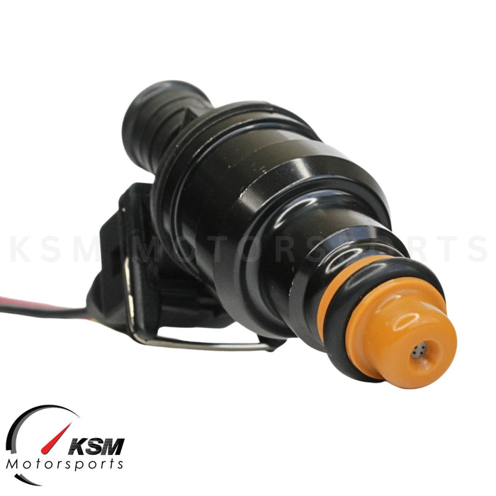 Set 6 x  440cc 42LB Fuel Injectors Wide fit Bosch Chevy GMC V6 3.8L 2.8L Turbo