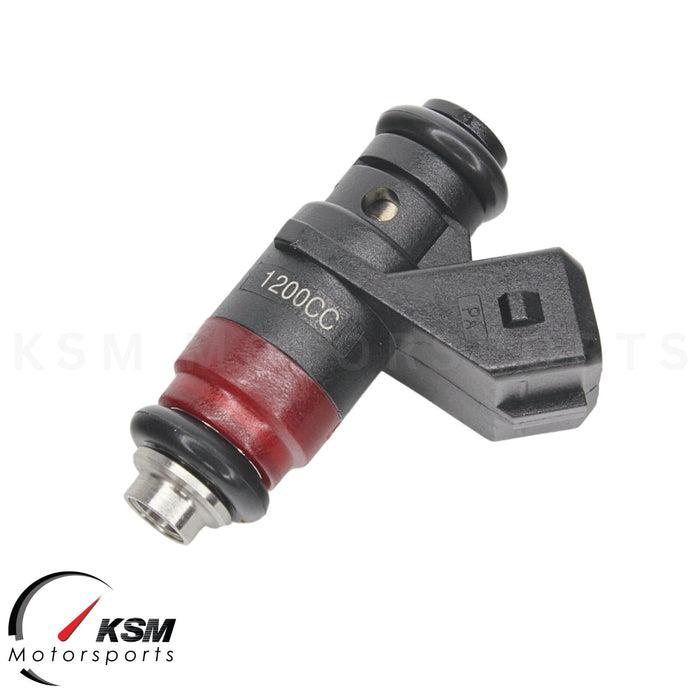 5x 114lb 1200cc fit Deka Compact Short Fuel Injector FI114700 EV1 High Impedance