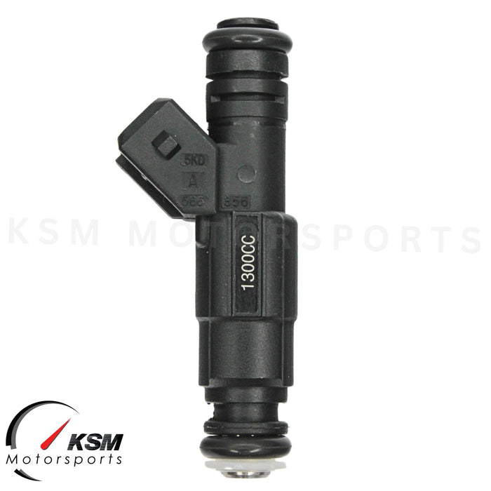 4 x EV6 Fuel Injectors 1300cc 124lb For Ford BMW VW Audi 1.8 2.0 2.3L Turbo EV1