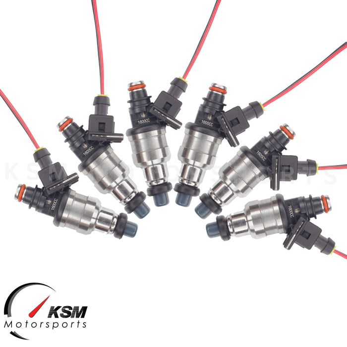 6 x 1600cc 152LB Fuel Injectors for Honda Acura NSX VTEC DOHC