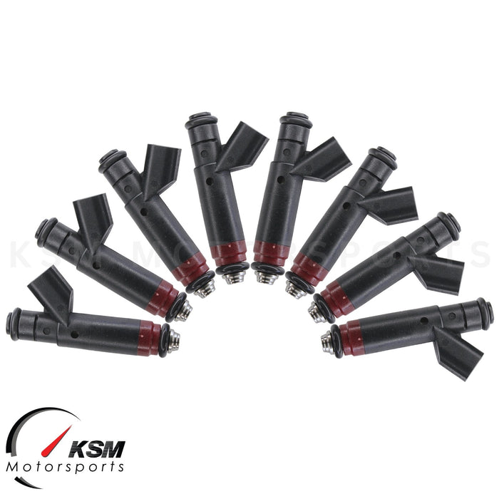 8 x 265cc 25lb Fuel Injectors for 2001-2004 Jeep Grand Cherokee 4.7L 53032145AA