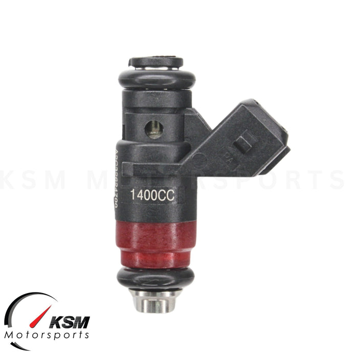4x 133lb 1400cc fit Deka Compact Short Fuel Injector FI114700 EV1 High Impedance