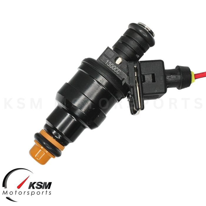 5 x 1300cc 124lb Fuel Injectors for Volvo S40 V50 S60 XC90 C70 Turbo Fit EV1