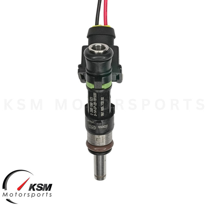 6 x Einspritzdüsen passend für Bosch 0280158123 650 cc 62 lb lange Düse EV14ST E85 