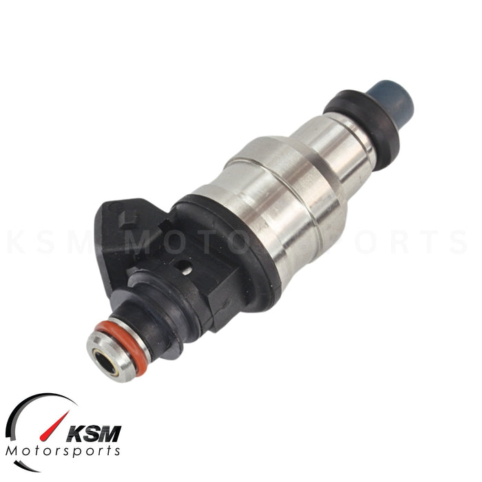 Set 4 x 1400cc Fuel Injectors For EVO 4-9 RX-7 FC3S 13B 20B 4AGE 4G63T EV1 E85