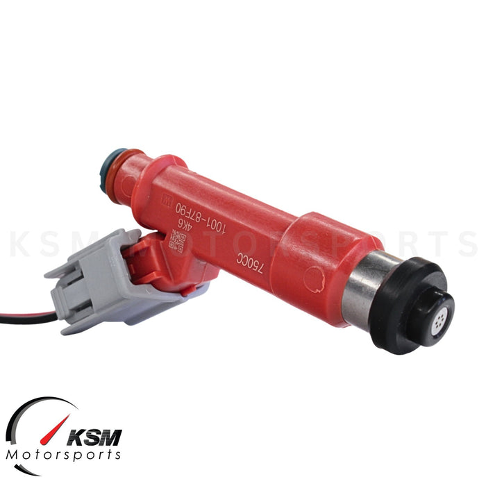 750cc Fuel Injectors for Nissan RB20DET RB26DETT R32 R33 R34 GTR E85 fit DENSO