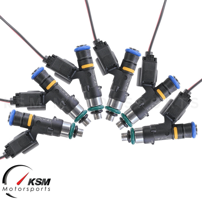 Set 6 x 440cc 42lb fuel injectors for 2000 - 2006 BMW E46 M3 S54 fit BOSCH EV14
