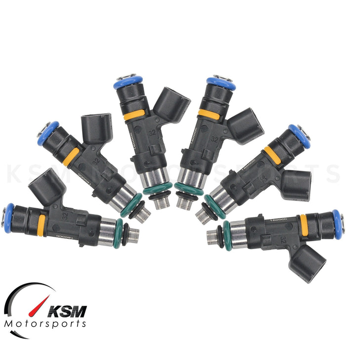 6 x 1600cc Fuel Injectors Fit Nissan 350z 370z VQ35/VQ37 for BOSCH EV14  E85