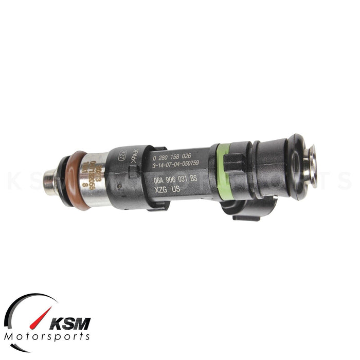 4 injecteurs de carburant 0280158026 pour Volkswagen 2.0L I4 2004-2010 OEM 06A906031BS 