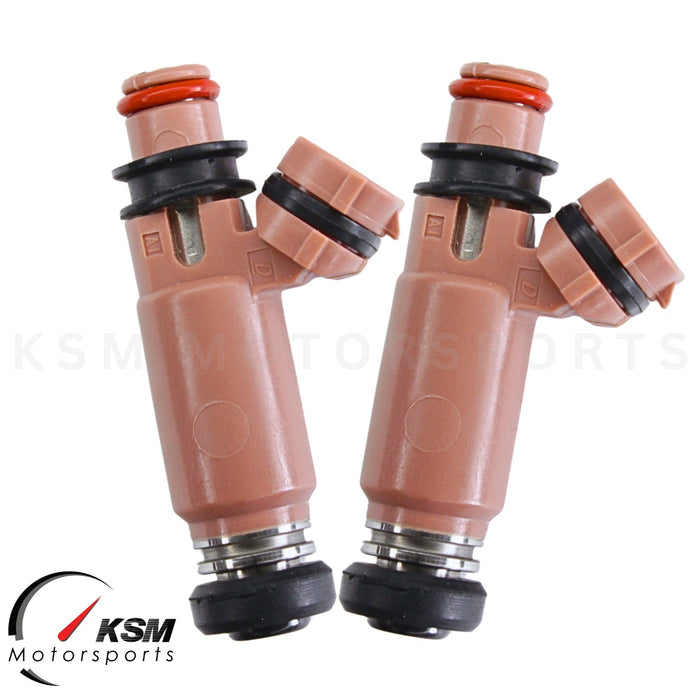 4 x 1400cc 133lb Fuel Injectors For Subaru STI WRX Forester 2.0L 2.5L fit denso