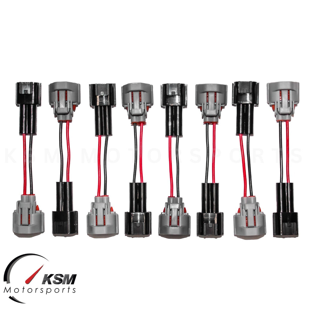8 x Fuel Injector Wiring Harness Adapters for Nissan Jecs