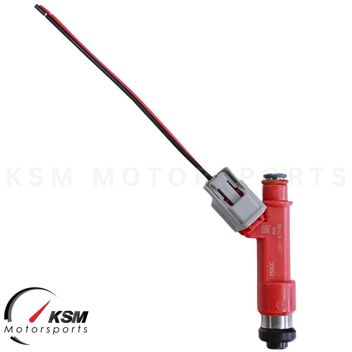 750cc Fuel Injectors for Nissan RB20DET RB26DETT R32 R33 R34 GTR E85 fit DENSO