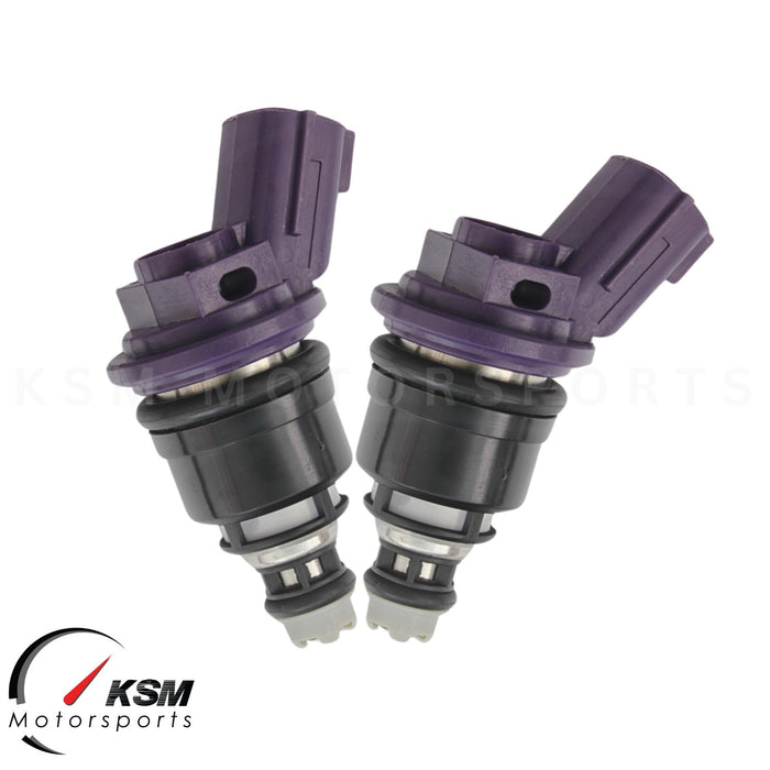 कर्मन् 6x 375cc Fuel Injectors A46-F32 16600-21U01 for 90-96 Nissan 300ZX