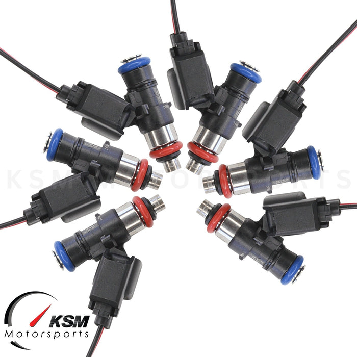 6 x 1000cc Short EV14 pour injecteurs de carburant Bosch E85 haute performance sûre 