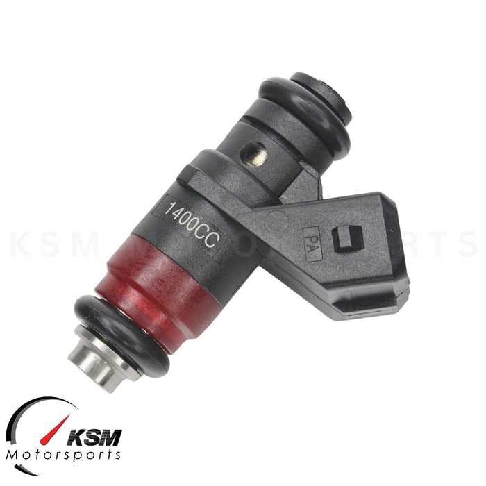 4x 133lb 1400cc fit Deka Compact Short Fuel Injector FI114700 EV1 High Impedance