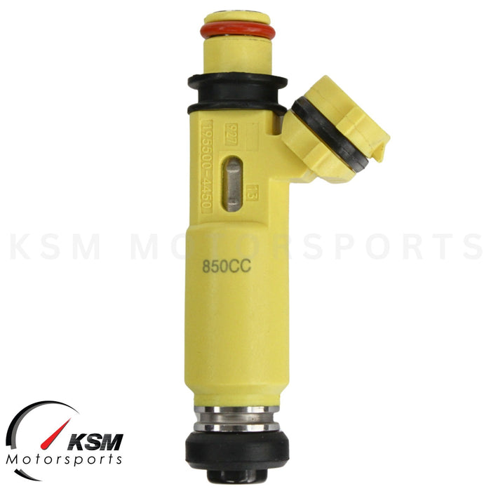 4x 850cc für MAZDA OEM 04-08 RX8 RX7 13B Miata, passende Denso-Gelb-Einspritzdüsen