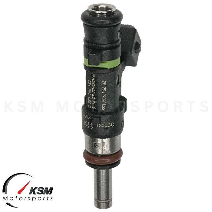 6 x Einspritzdüsen passend für Bosch 0280158123 1300 cc 124 lb lange Düse EV14ST E85 