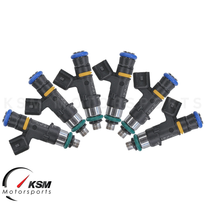 6 x 550cc fuel injectors for 2004-2005 VW Golf GTi R32 3.2L VR6 fit BOSCH EV14