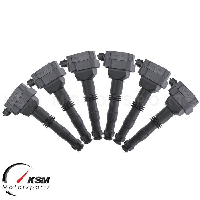6 x Ignition Coils for 2000-2004 Porsche Boxster H6 2.7L 3.2L 99760210700 UF544