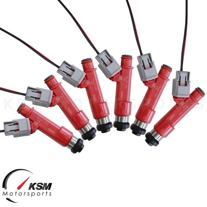 1200cc Fuel Injectors for Nissan RB20DET RB26DETT R32 R33 R34 GTR E85 fit DENSO