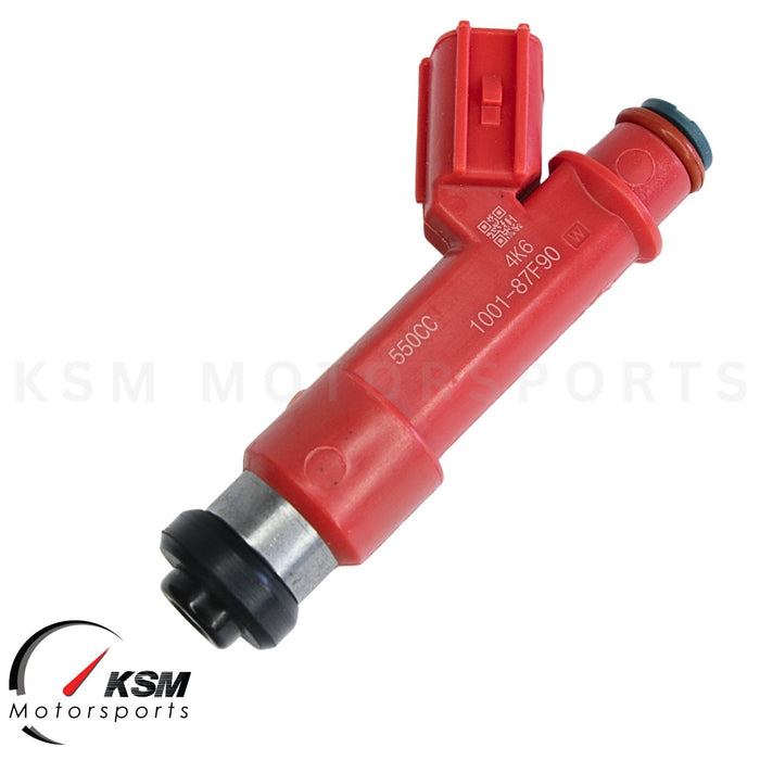 6 x 550cc fit Denso INJECTORS FOR TOYOTA SUPRA MARK2 VEROSS CHASER 1001-87F90