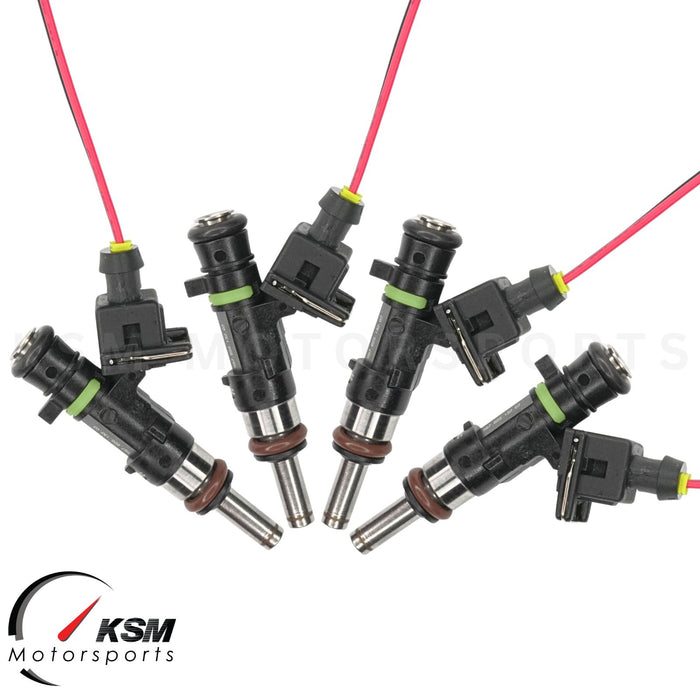4 x Fuel Injectors fit Bosch 0280158123 1300cc 124 lb Long Nozzle EV14ST E85