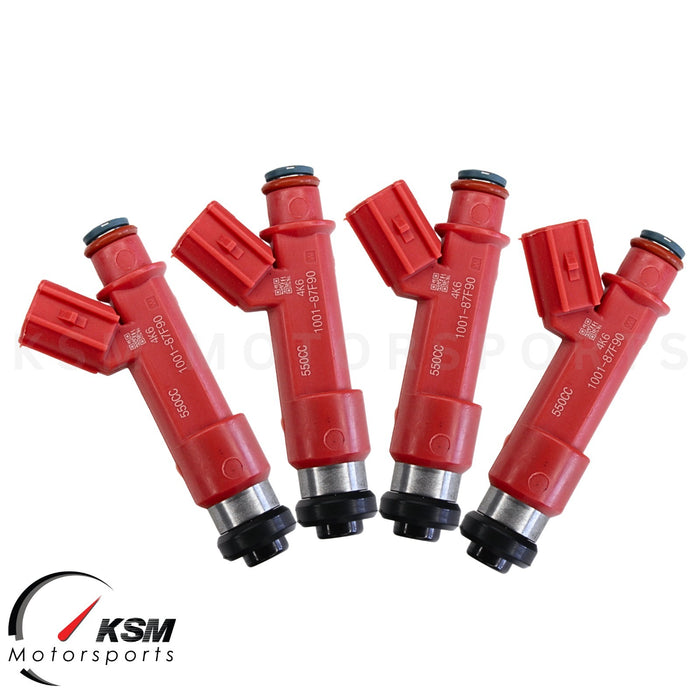4 x 550cc fit Denso FUEL INJECTORS For MAZDA RX8 13B ROTARY 1.3L TURBO