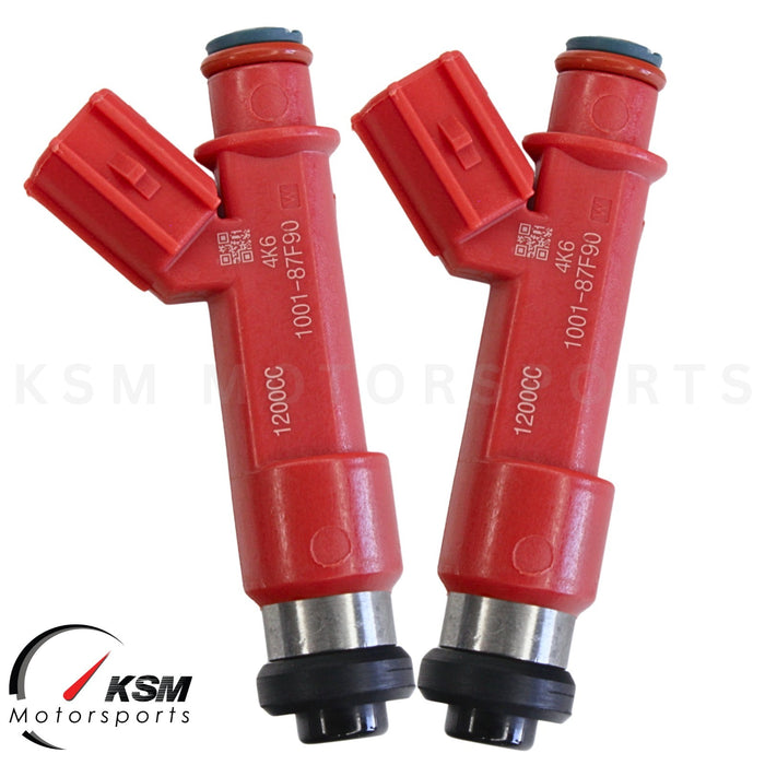 2 x 1200cc Fuel Injectors For Mazda Rx8 Rx-8 13B rotary 1.3L turbo JDM RENESIS 2
