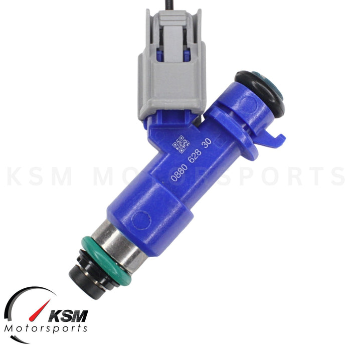 4 x 410cc fuel Injectors with Plug & Play OBD2 adapters for Honda Acura RDX