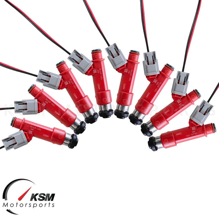 8 x 440cc Einspritzdüsen 1001-87F90 für Toyota Supra Turbo 1JZGTE 2JZGTE