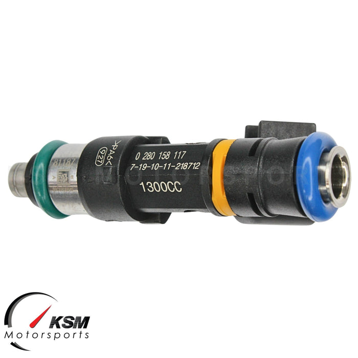 Set of 4 x 1300cc 124lb fuel injector for MITSUBISHI EVO X 4B11T EV14 Evolution