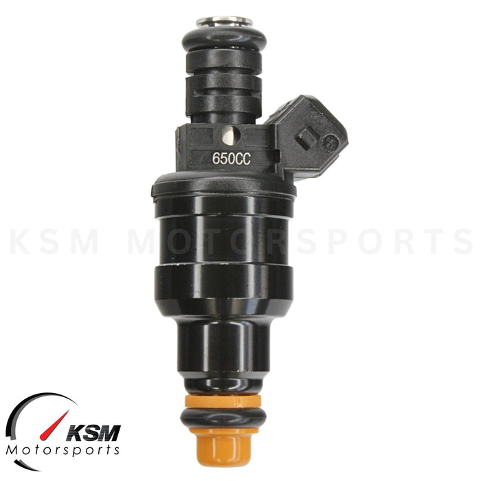 6 x 650cc Fuel Injectors for A6 323i 325i 328i 525i Mustang Regal V6 E85