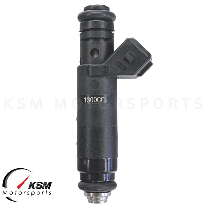 8 1300cc fit Siemens Deka 124lb Fuel Injectors EV1 for Chevy Ford LS1 LT1 LSX V8