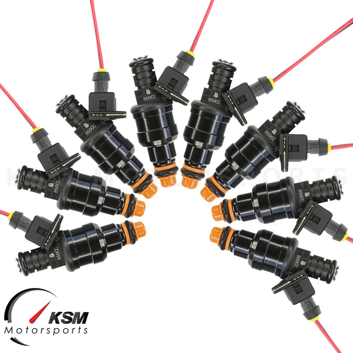8 x 850cc 80LB EV1 Fuel Injectors for GM LT1 LS1 LS6 Ford Mustang SOHC DOHC BMW