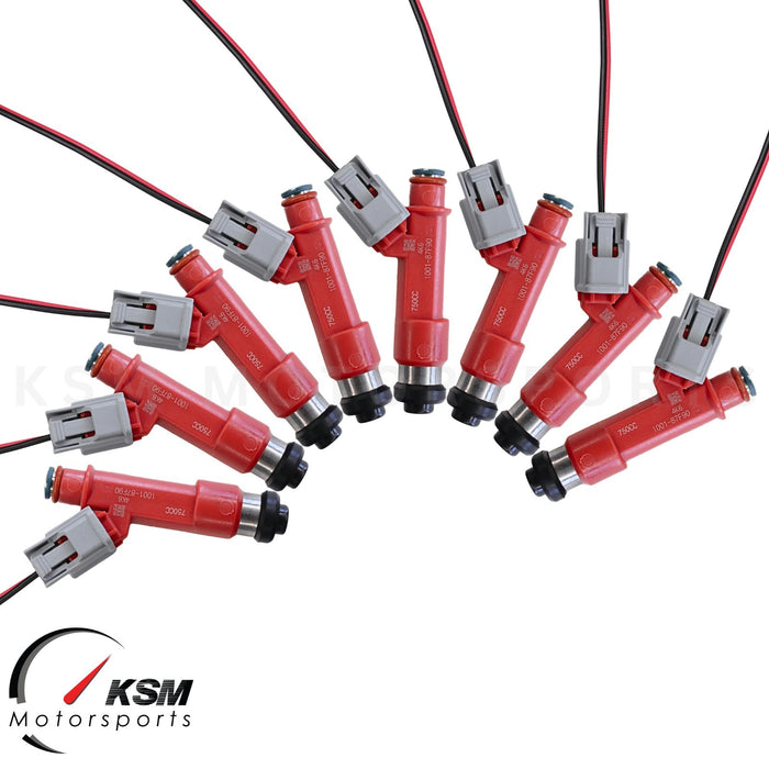 8 x 750cc Fuel Injectors 1001-87F90 for Toyota Supra Turbo 1JZGTE 2JZGTE