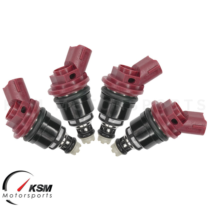 4 x 1000cc Fuel Injectors for Nissan Nismo SR20DET 180sx 200sx Silvia fit JECS