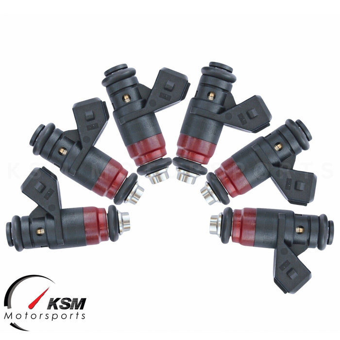 6 x 30lb 310cc fit Deka Compact Short Fuel Injectors FI114700 EV1 High Impedance