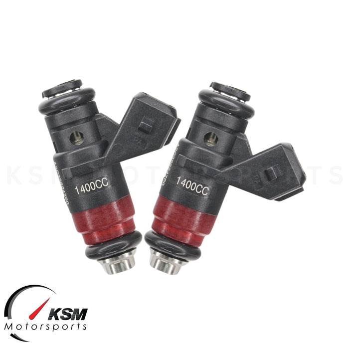 4x 133lb 1400cc fit Deka Compact Short Fuel Injector FI114700 EV1 High Impedance